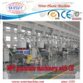 granules de WPC PVC de sortie élevée en machine/extrusion line